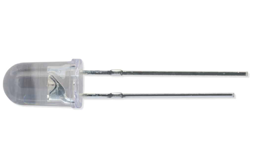Crystal white 5mm LED diode