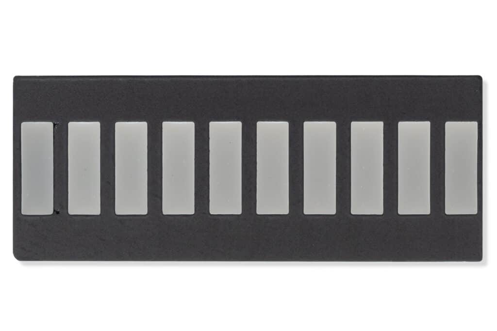 LED Bargraph Anzeige, vierfarbig