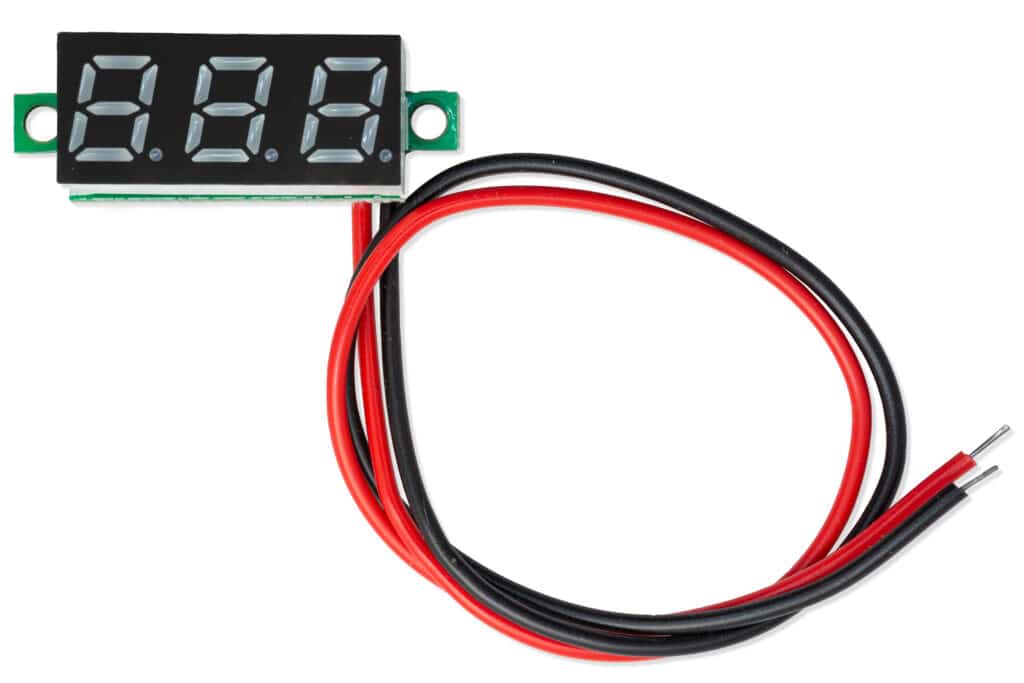 Minivoltmeter bis 30V-Sensoren