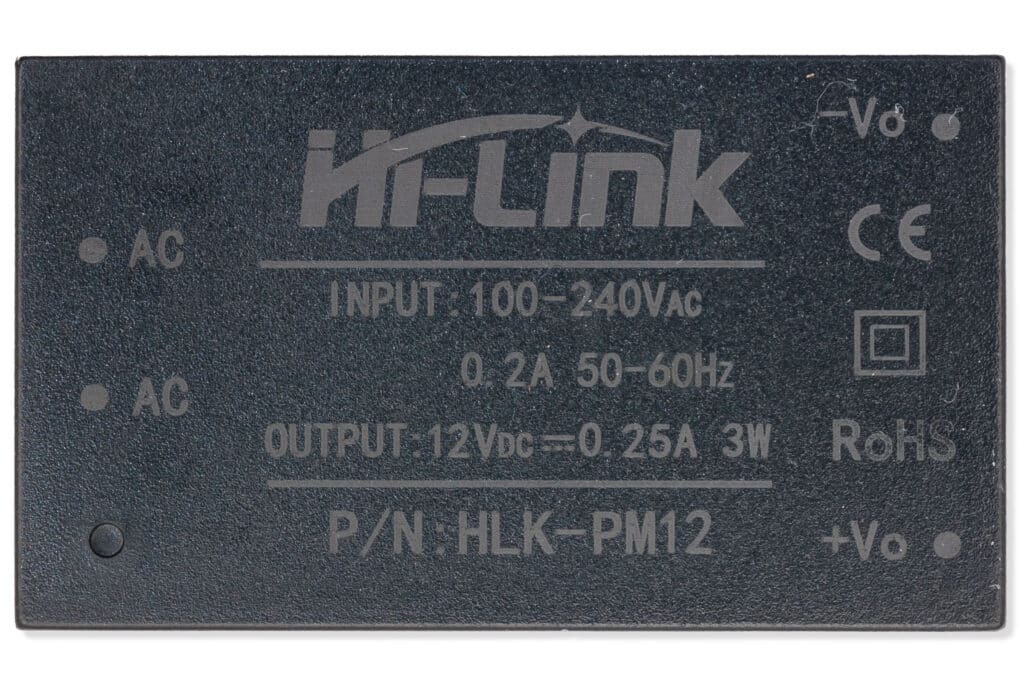 Einbaustromversorgung 12 V 3 W HLK-PM12-Actuators