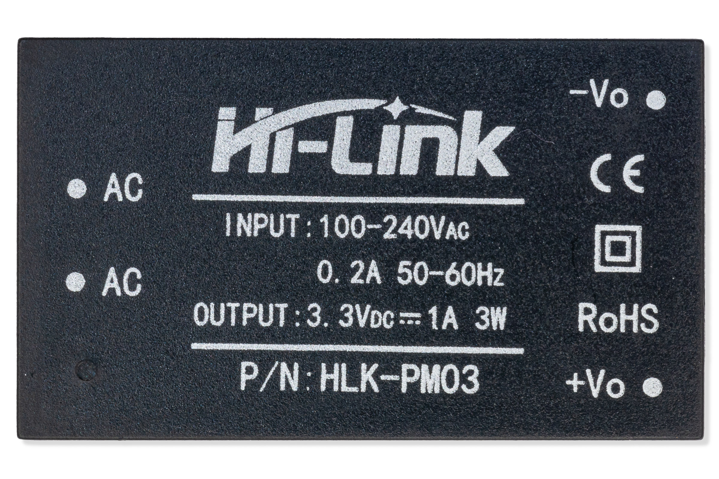 Einbaustromversorgung 3.3V 3W HLK-PM03-Aktuatoren