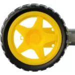 Yellow wheel and motor for robotic projects&nbsp;