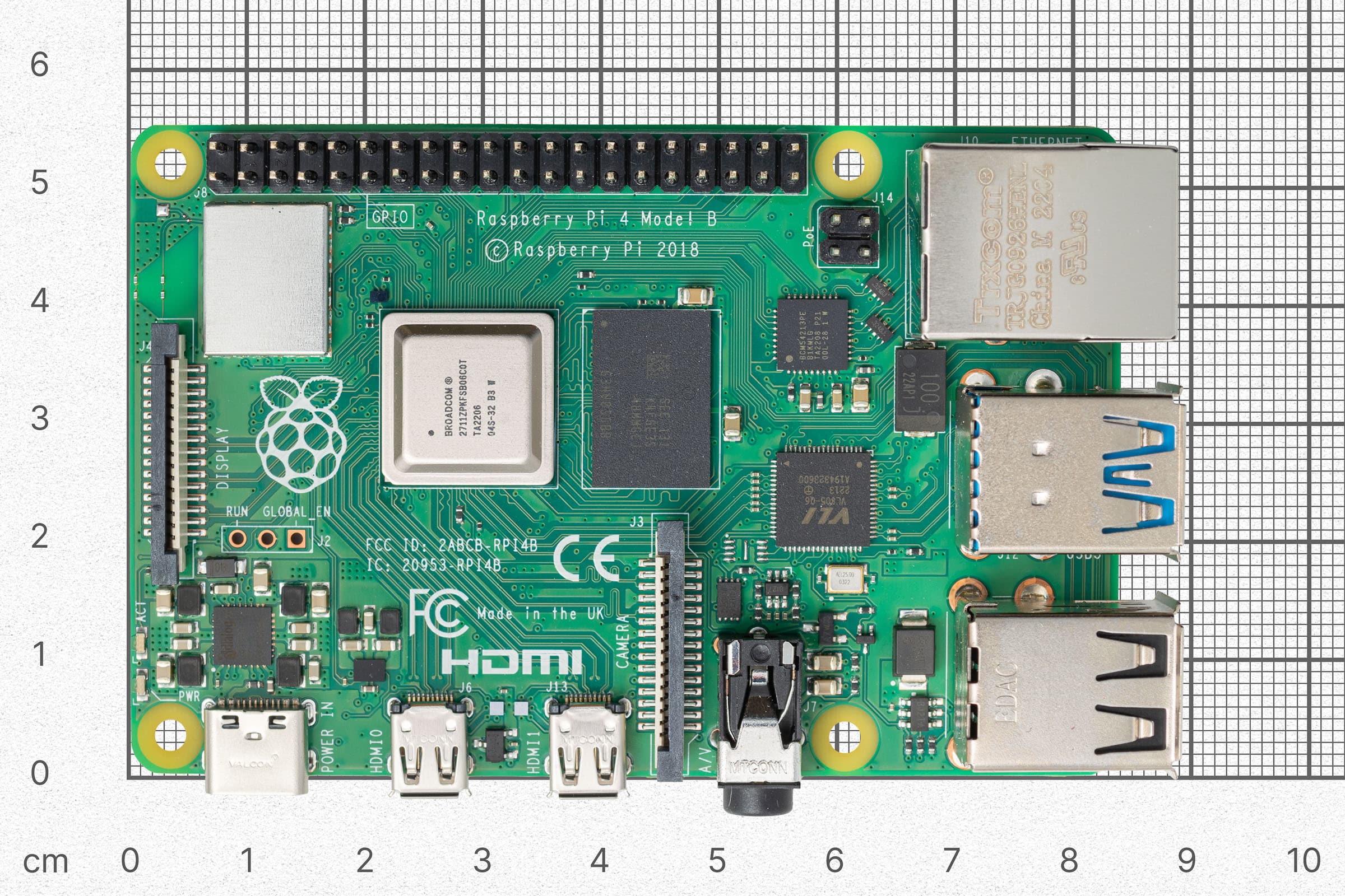 Raspberry Pi 4 B 2GB-Boards & Kits