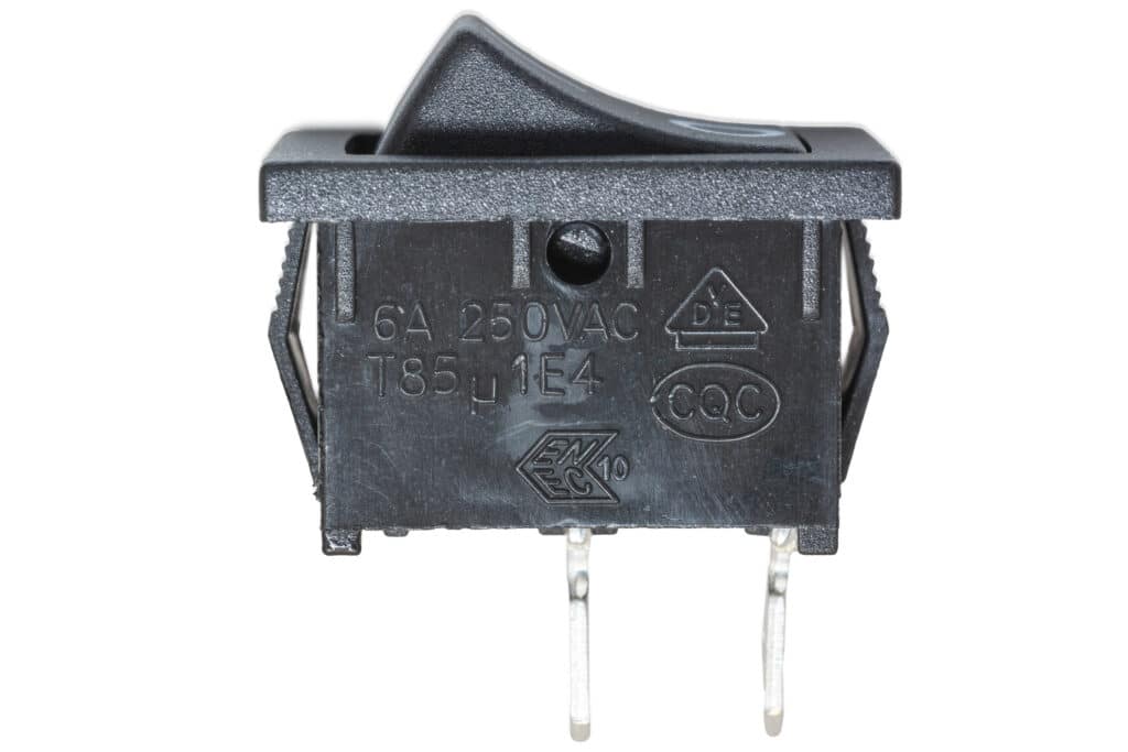 SPST Panel Schalter viereckig 17x13mm-Components