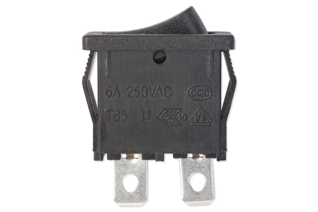 SPST Panel Prekidač 24x21mm-Komponente