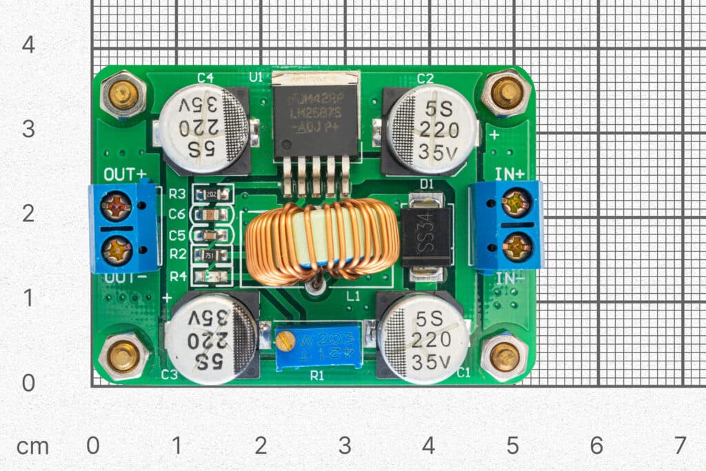 Step-up module LM2587-Actuators