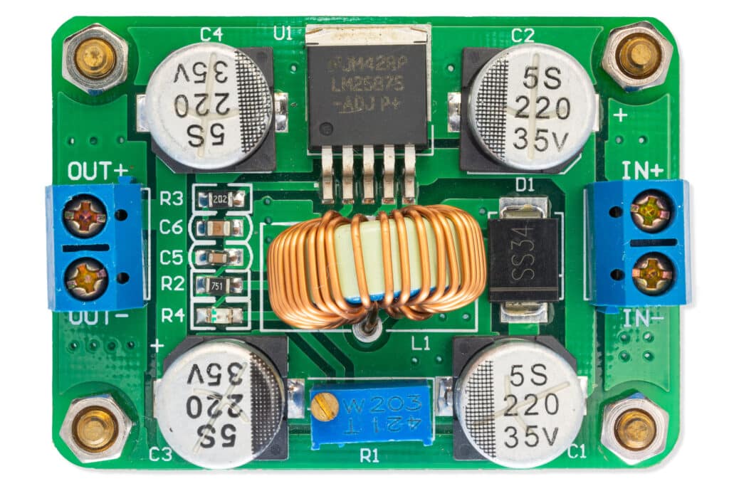 Step-up module LM2587-Actuators