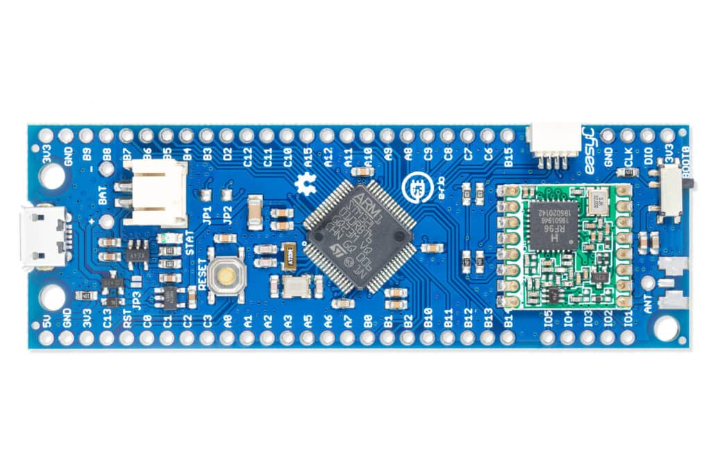 STM32L microcontroller board with LoRa transciever-Communication