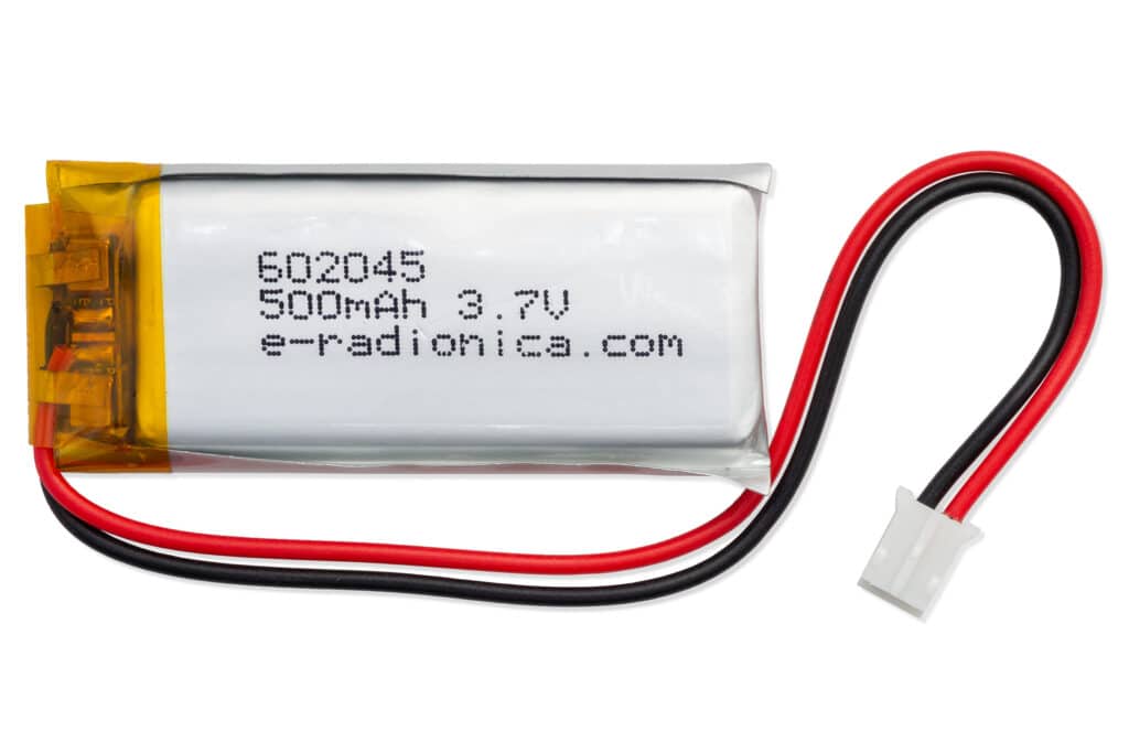 Li-ion battery 500mAh 3.7V-Batteries & Power supplies