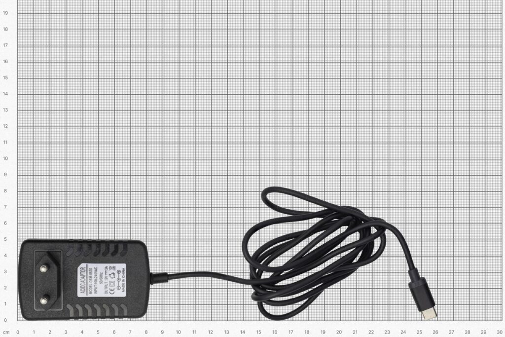 Power supply 5V 3A 15W with USB-C connector