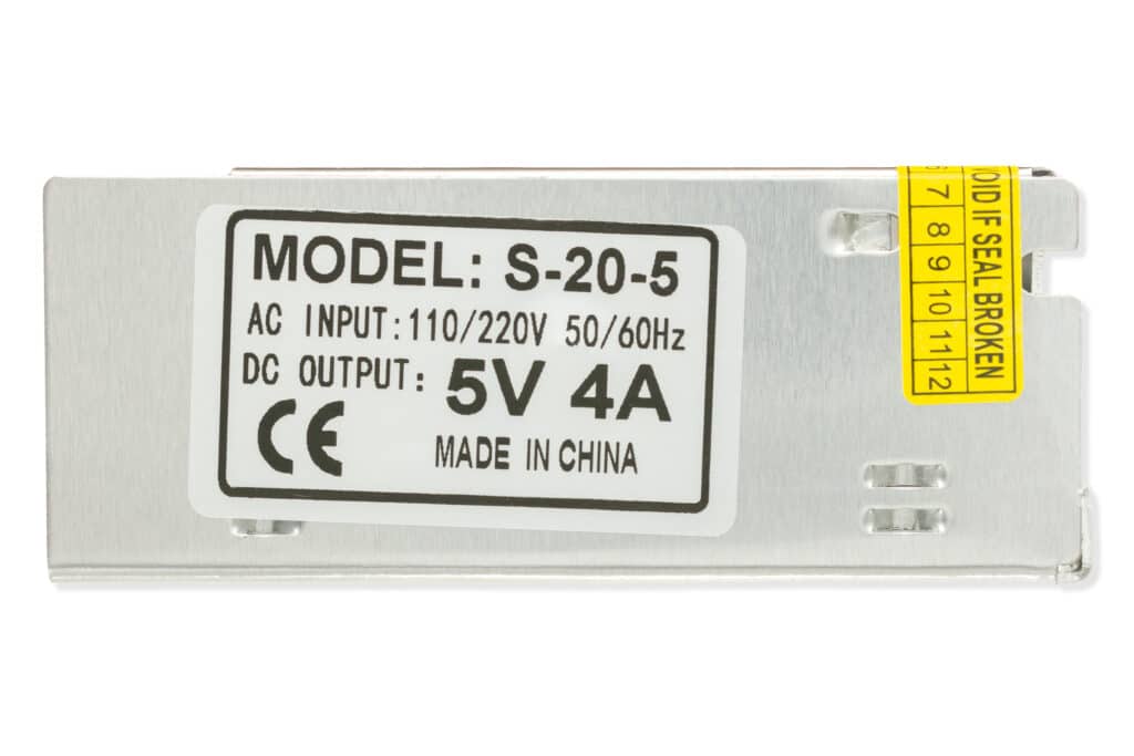 Napajanje 5V 4A 20W-Baterije & Napajanja