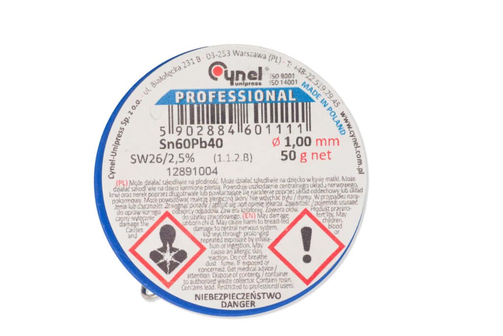 Tinol (Lot) Sn60Pb40 1.0mm 50g-Lötung
