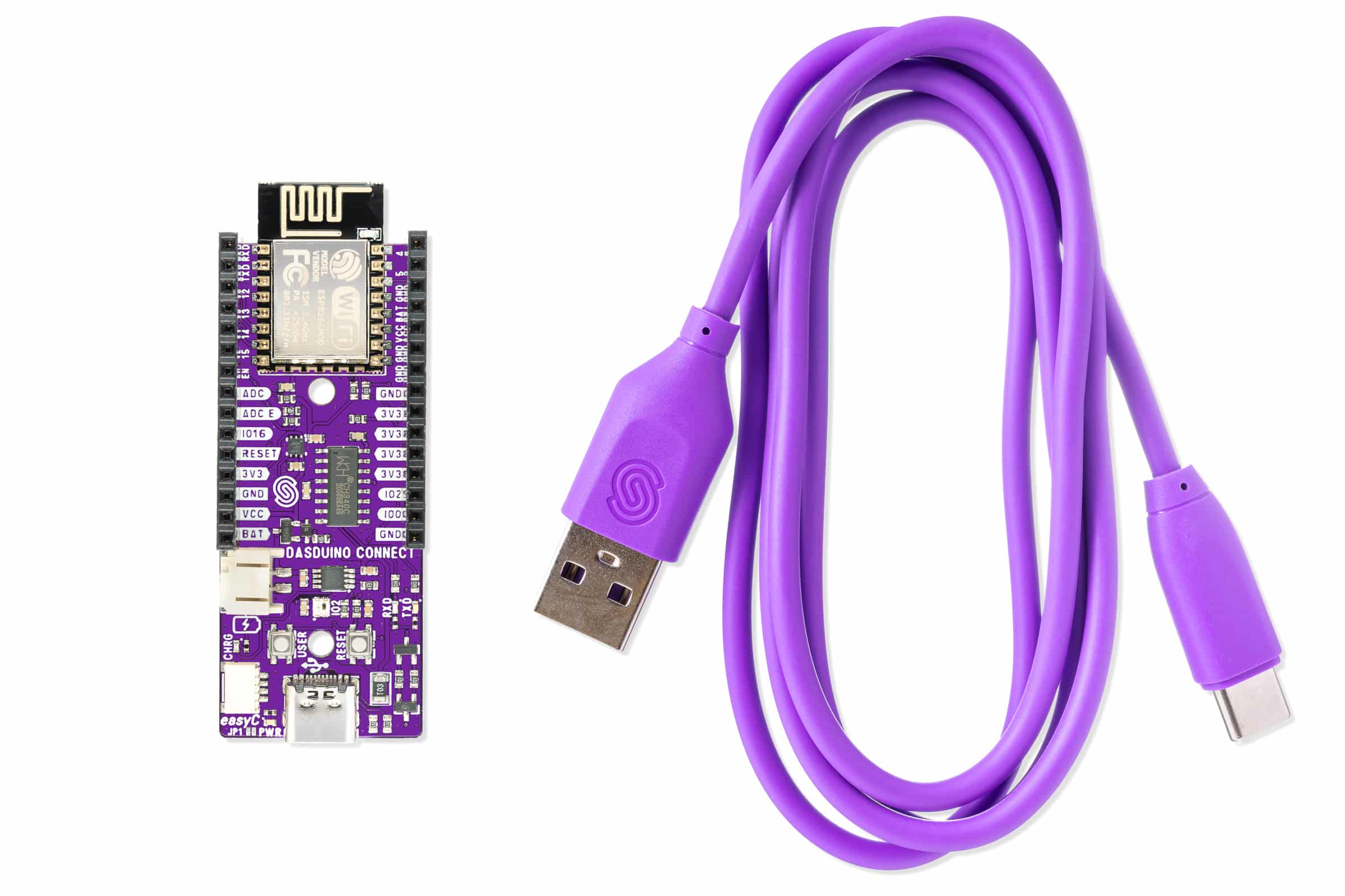 Dasduino CONNECT with female headers (ESP8266)-Dasduino & Arduino