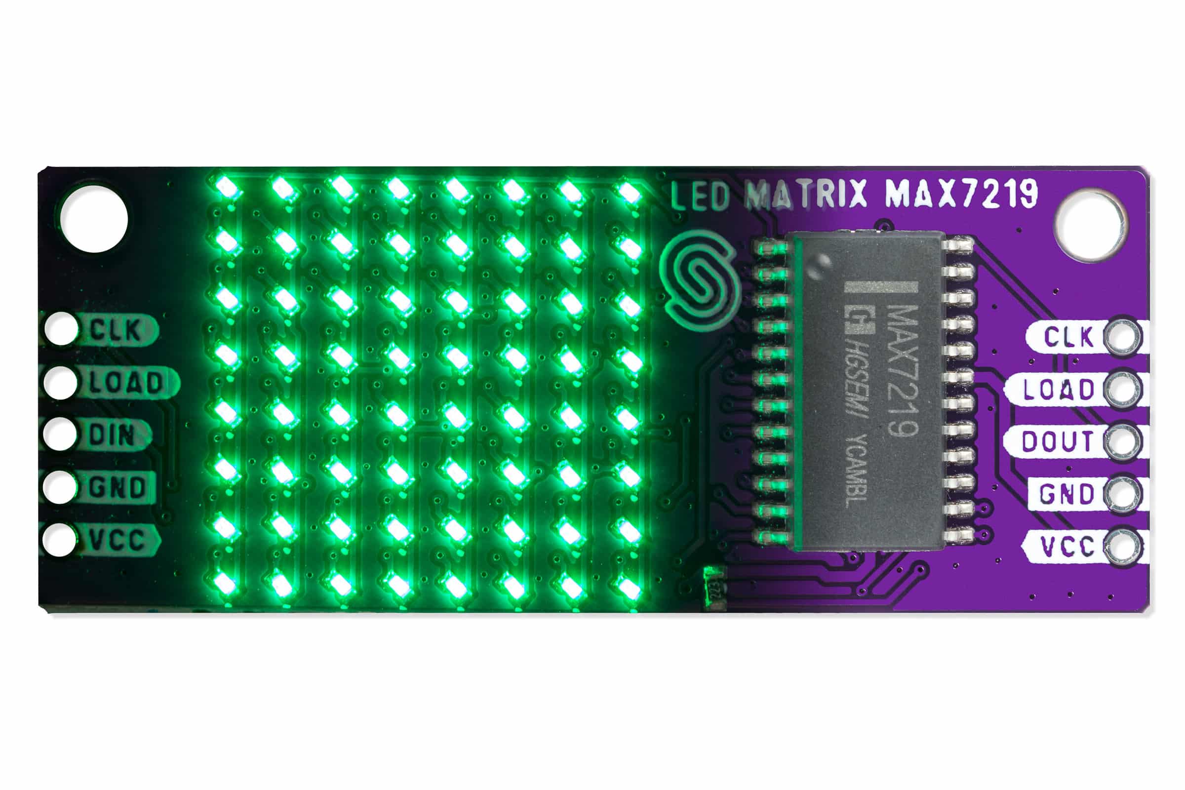 8x8 LED-Matrix grün MAX7219-Actuators