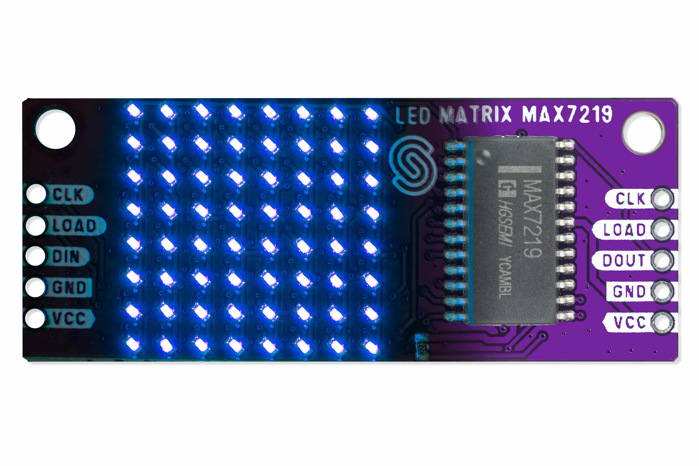 8x8 LED Matrix blau MAX7219-Actuators