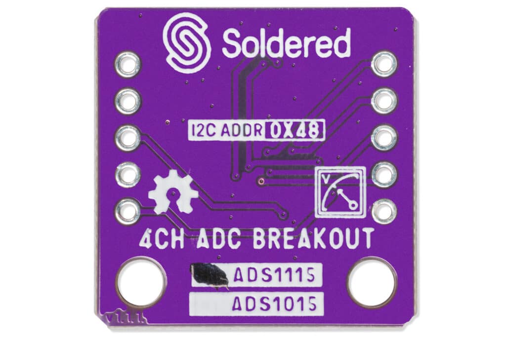 Analogno-digitalni konverter 16-bit ADS1115 4-kanalni s PGA-easyC