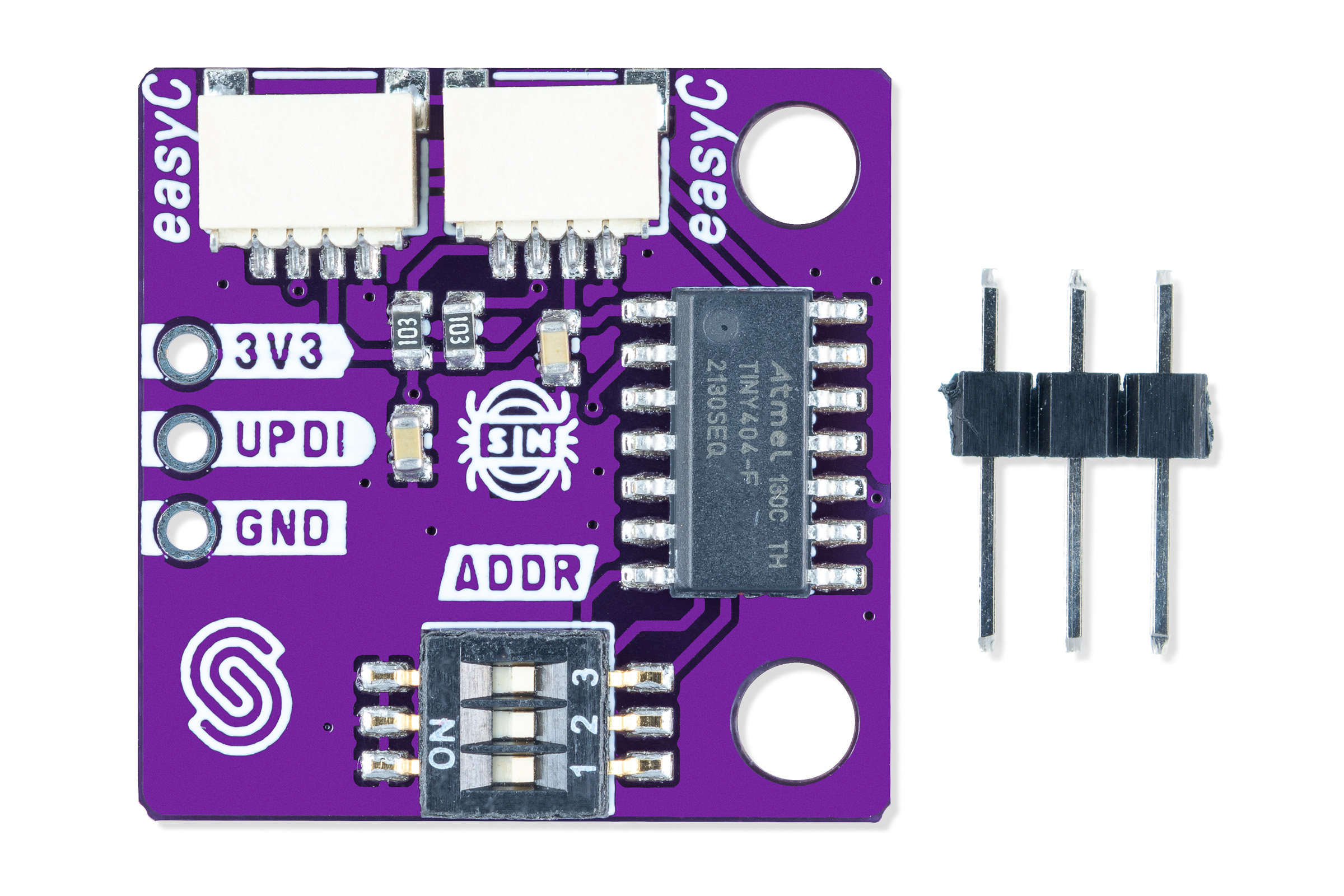 Hall effect sensor breakout with analog output & easyC-Sensors