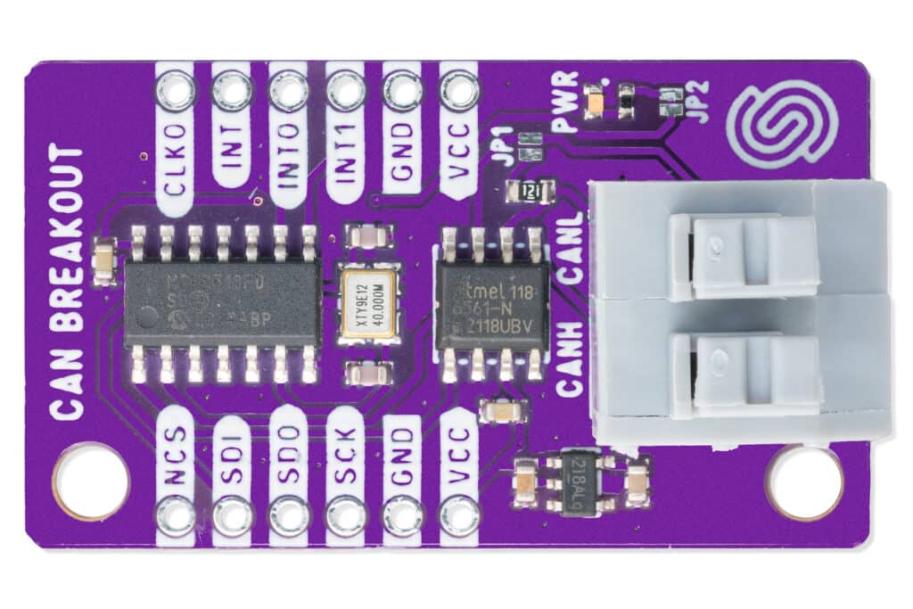 CAN primopredajnik MCP2518-Komunikacija