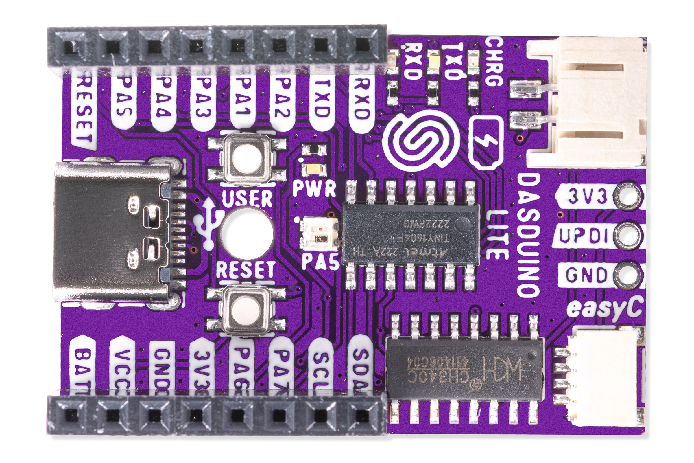 Dasduino LITE (ATTiny1604)-Dasduino (Arduino-compatible)
