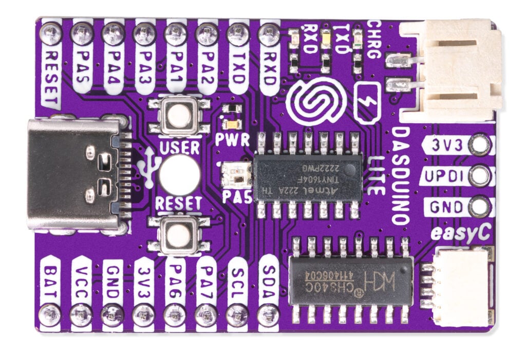 Dasduino LITE (ATTiny1604)-Dasduino (Arduino-compatible)