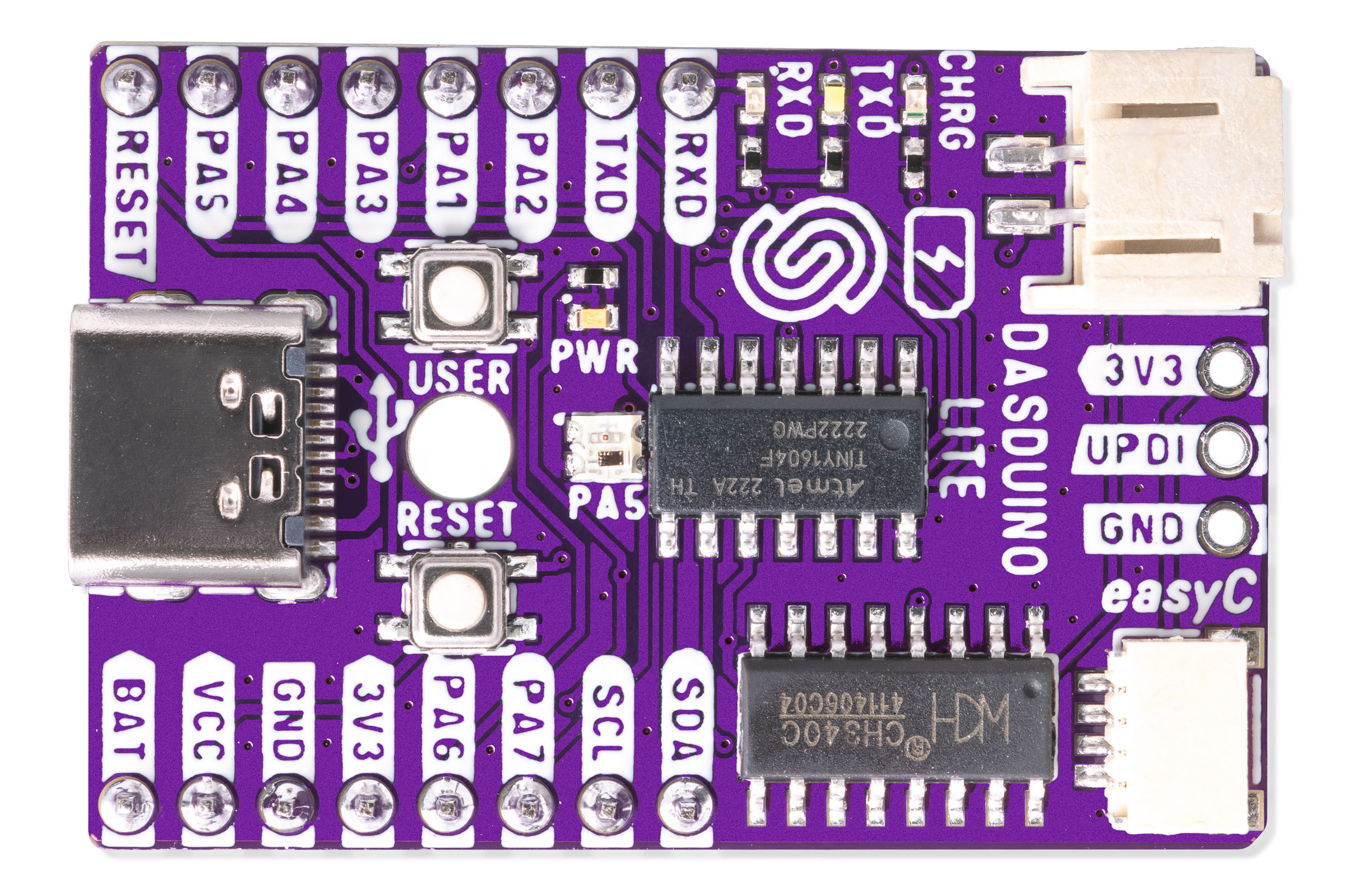 Dasduino LITE (ATTiny1604)-Dasduino (Arduino-compatible)