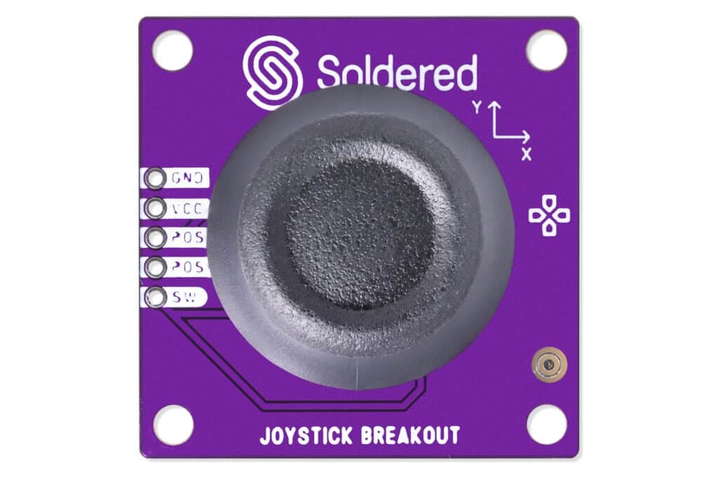Joystick 2-axis with pushbutton breakout-Input devices