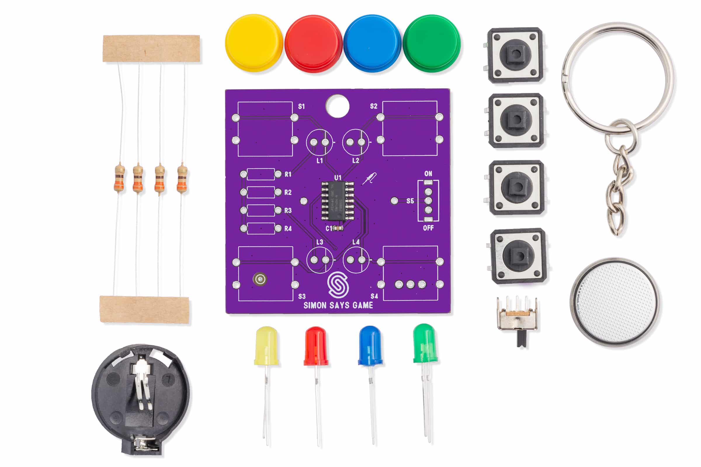 Simon says game Solder Kit-Soldering kits