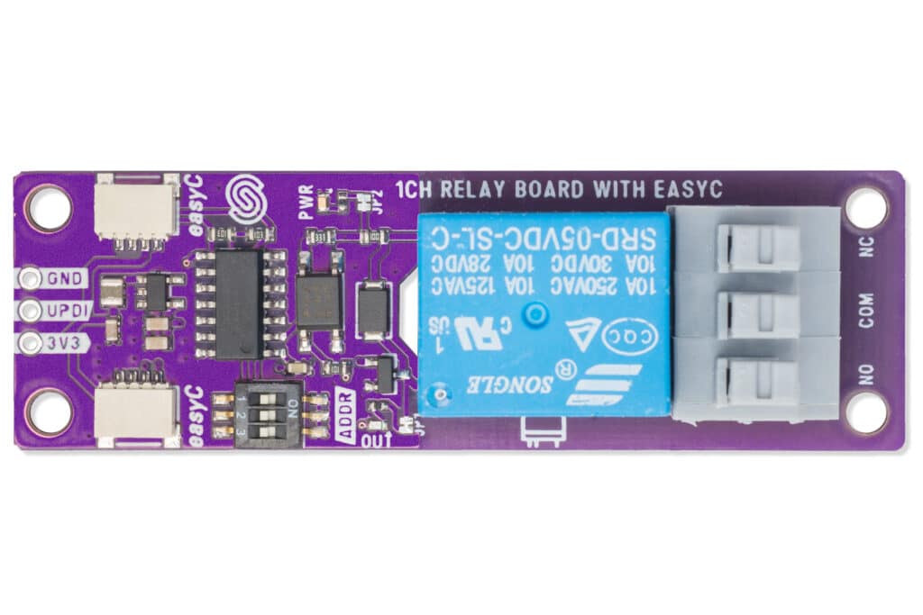 1-channel relay board with easyC-Actuators