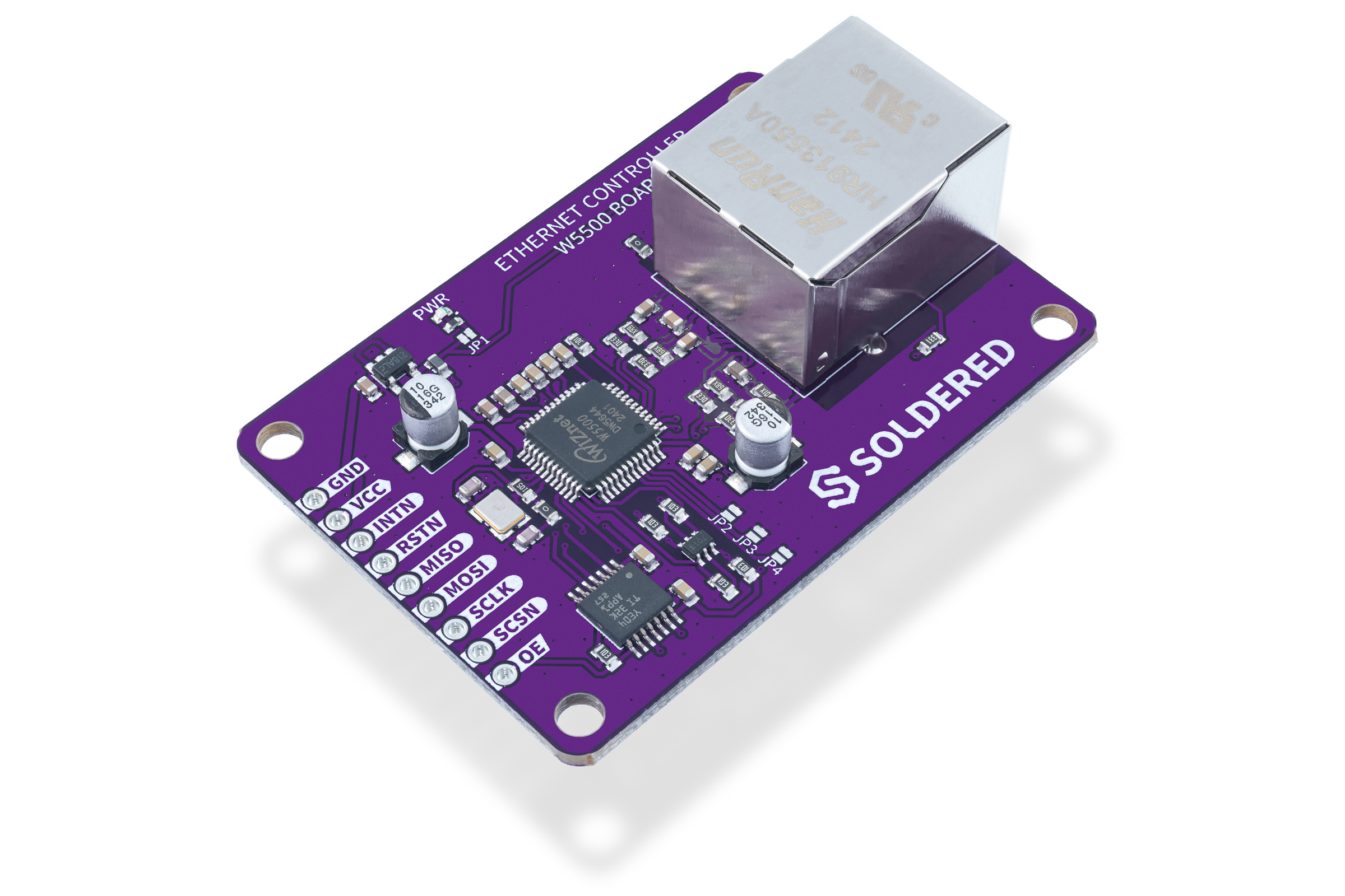 Ethernet controller W5500 board