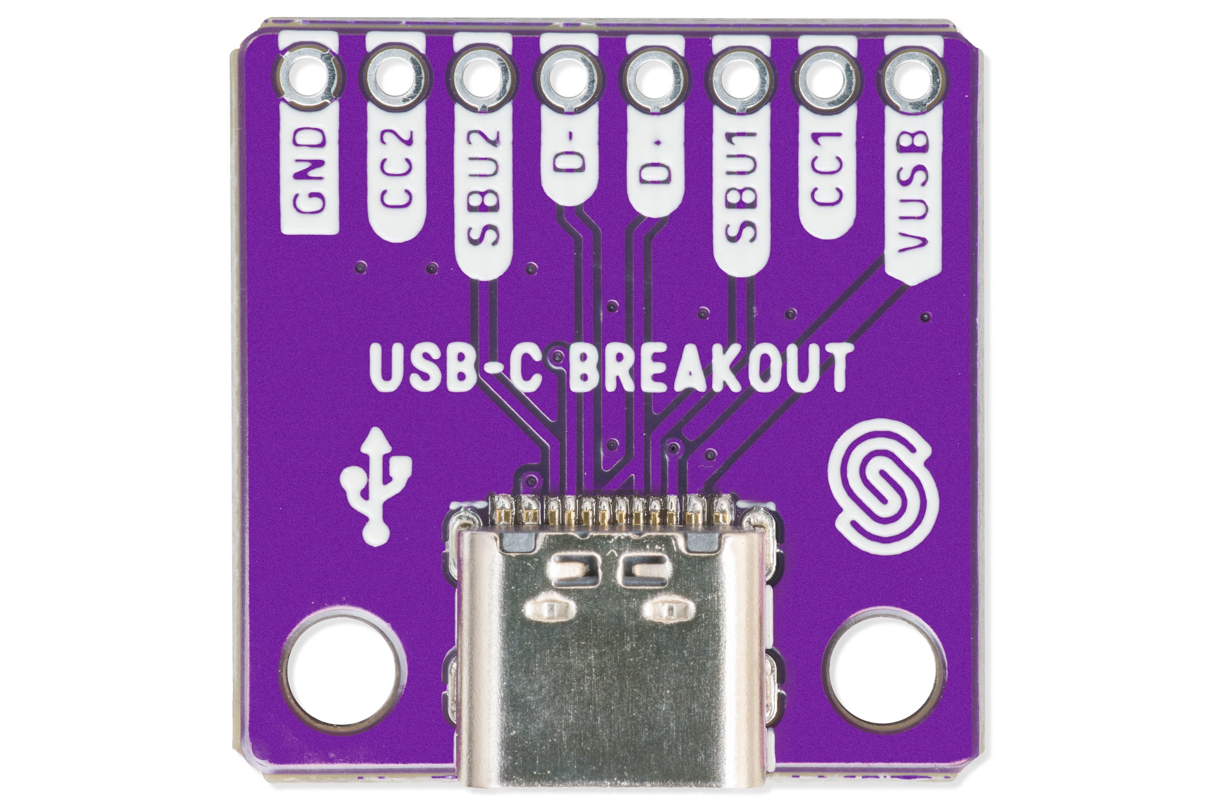 USB-C female connector breakout-Actuators