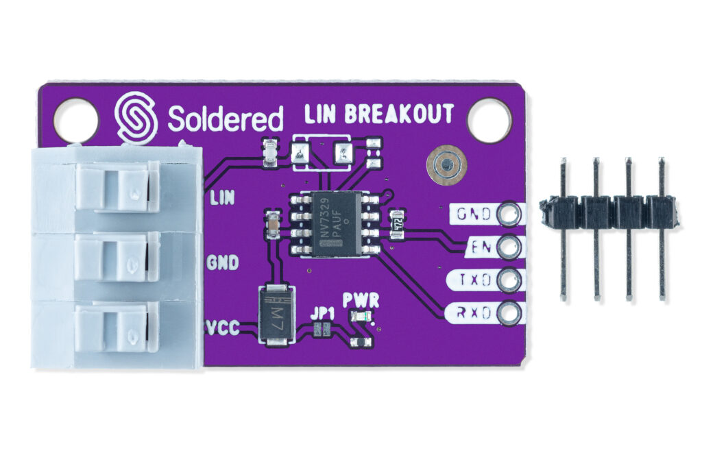 LIN Transceiver NCV7329 SLAVE-Komunikacija