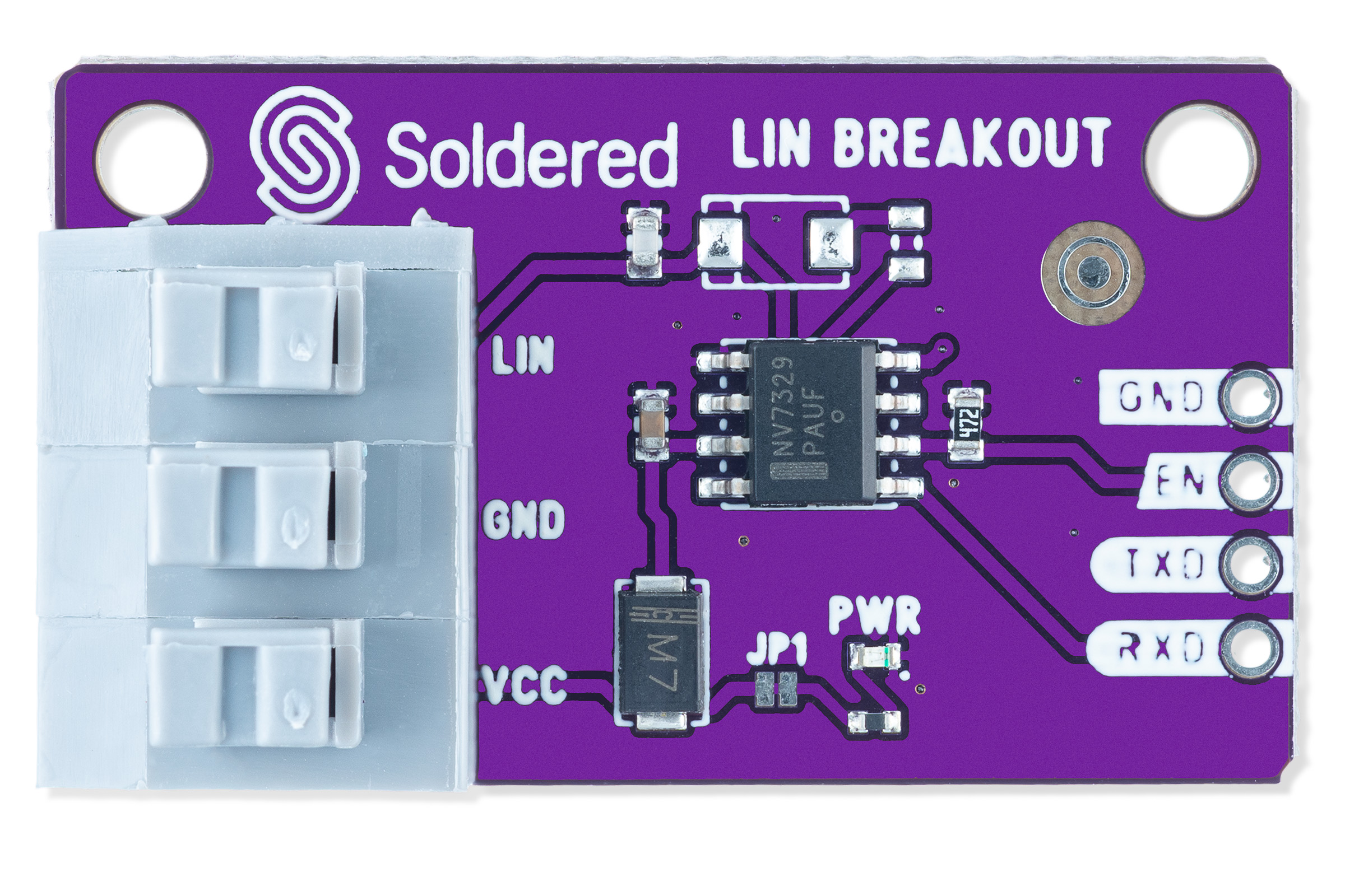 LIN Transceiver NCV7329 MASTER-Kommunikation