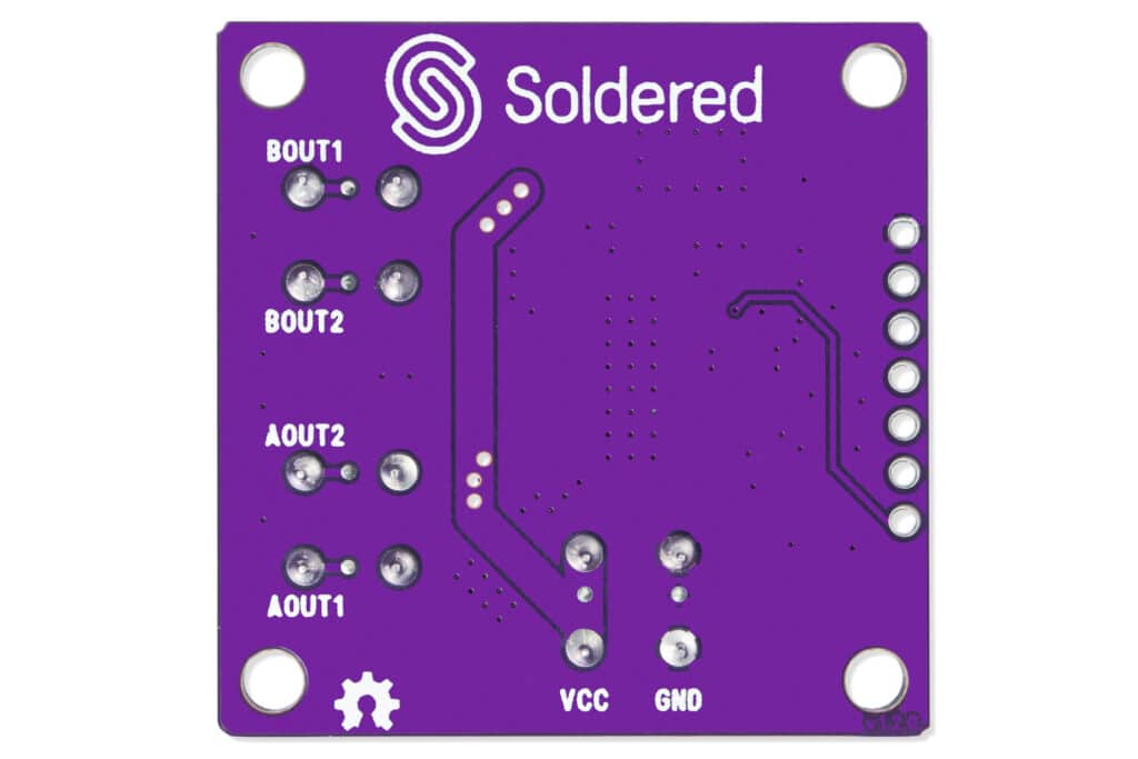 Dual motor H-bridge DRV8424P driver breakout-Actuators