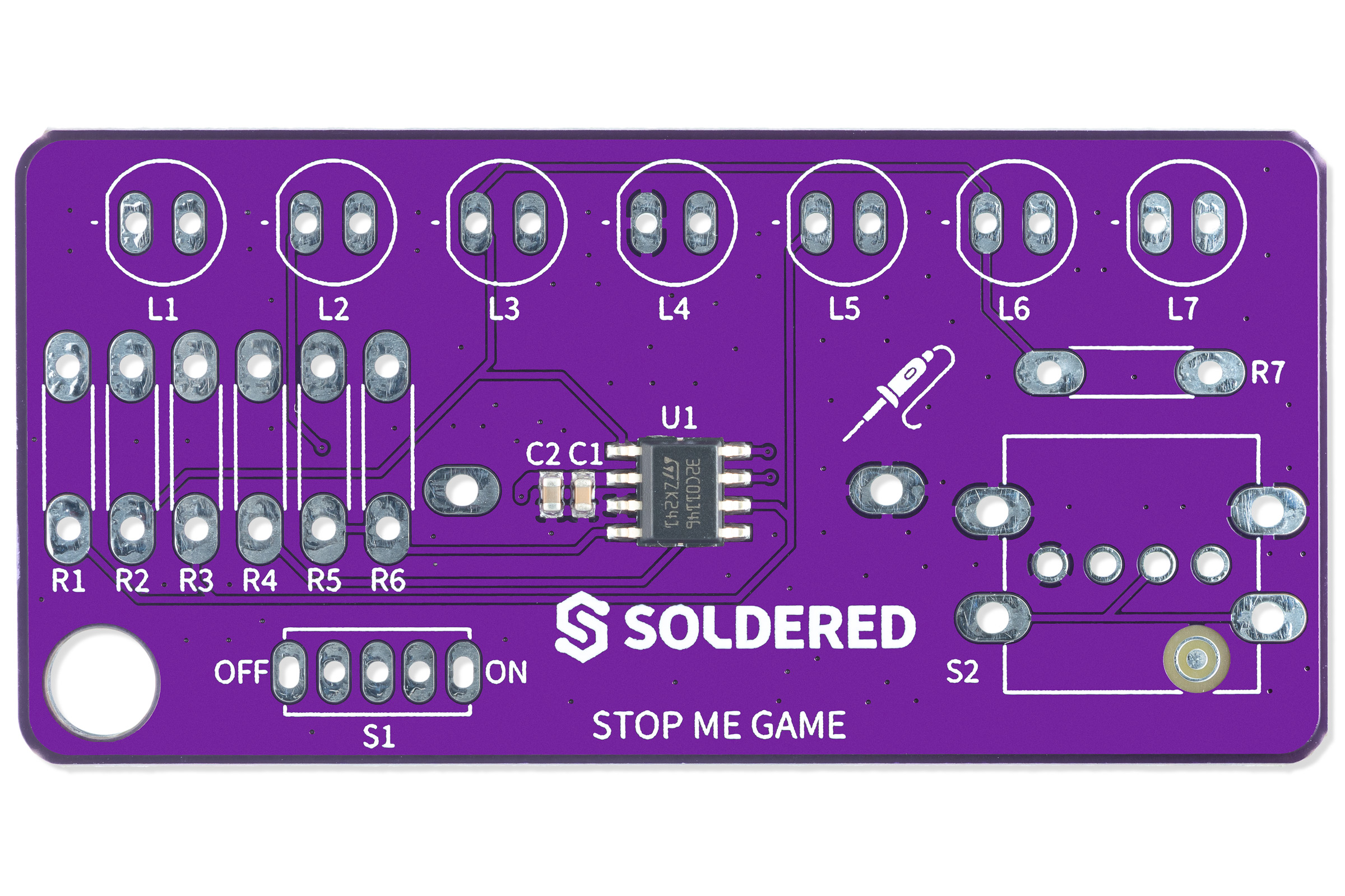Löten Lernpaket "Stop Me"-Lötset