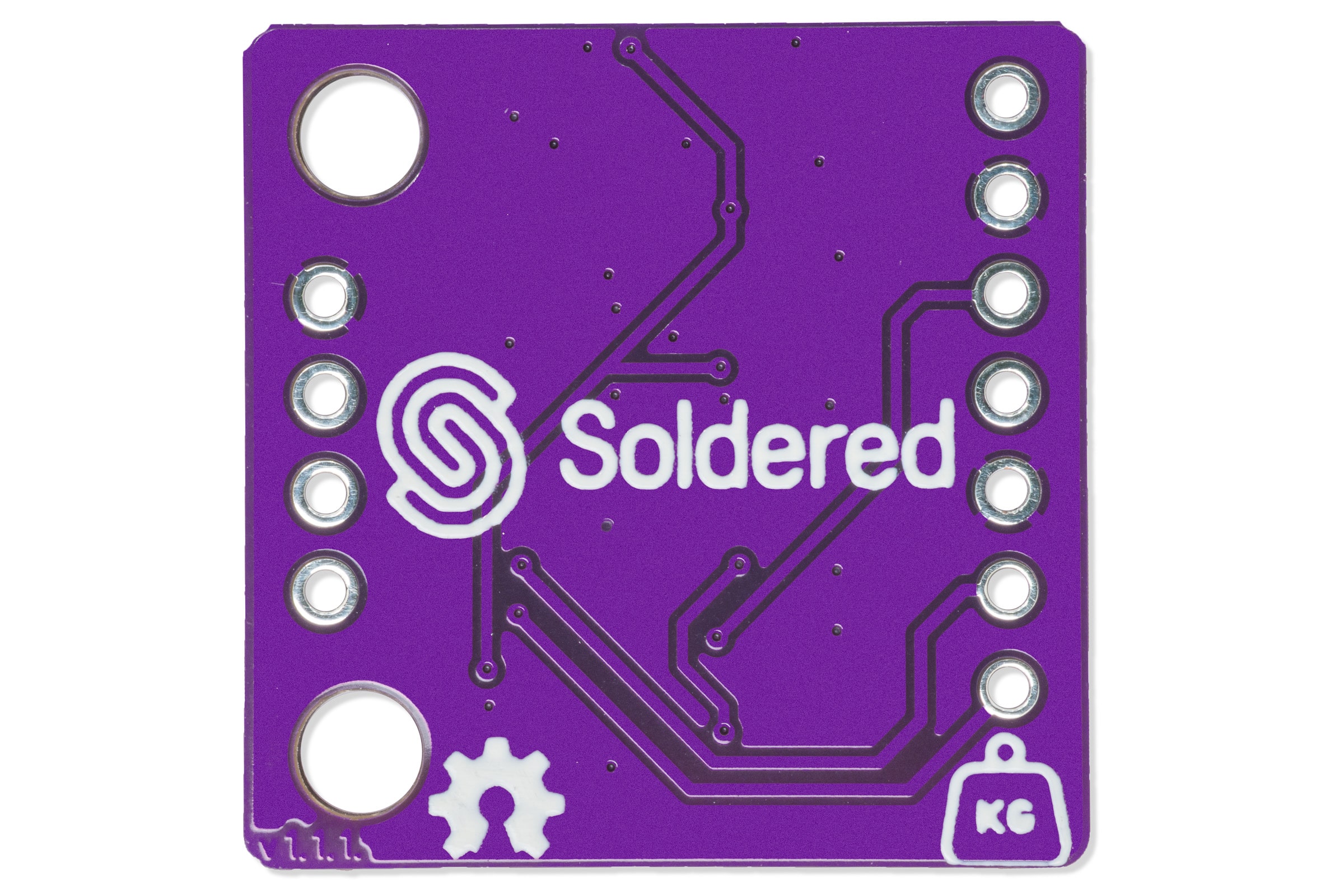 Platte mit dem Verstärker für Wägezelle HX711-Masse