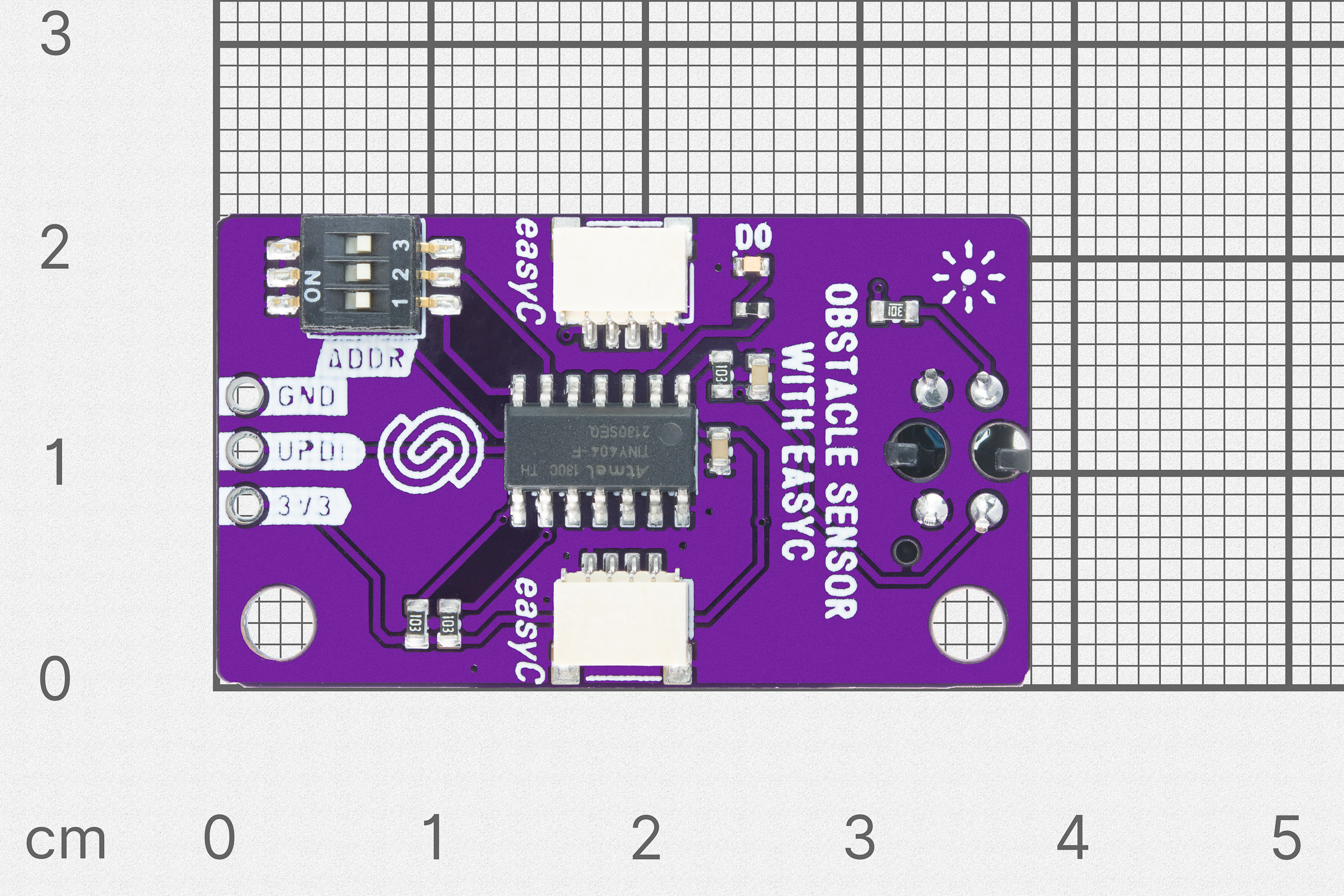 Obstacle sensor with easyC-easyC