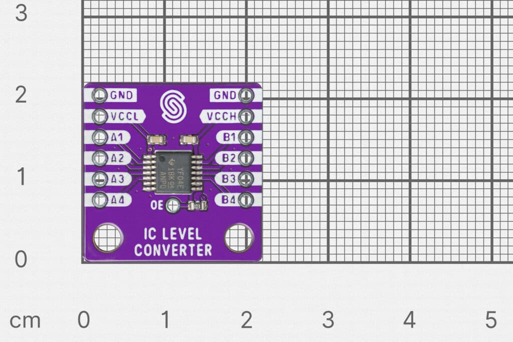 Logic level converter I2C TXS0104 breakout-Communication