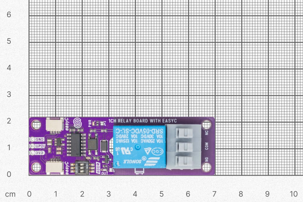 1-channel relay board with easyC-Actuators