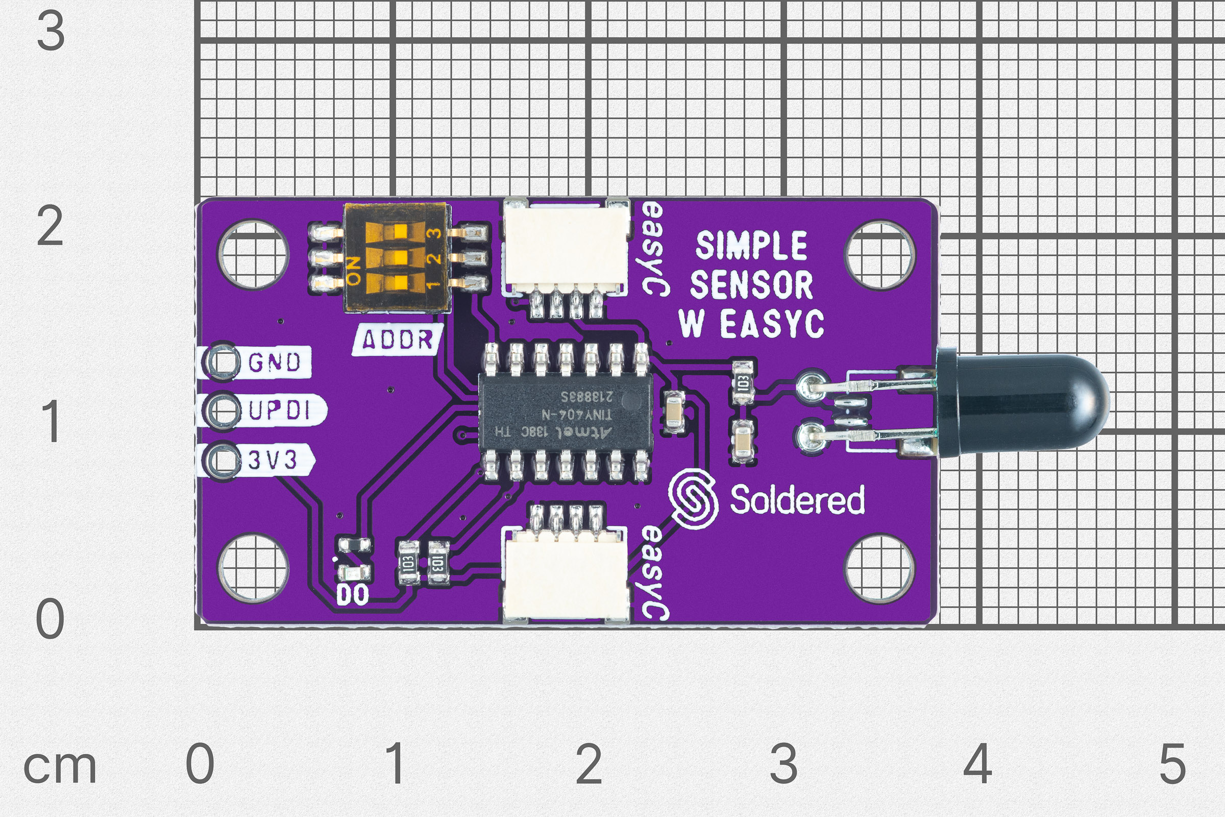 Jednostavni senzor svjetlosti s easyC-easyC ekosustav