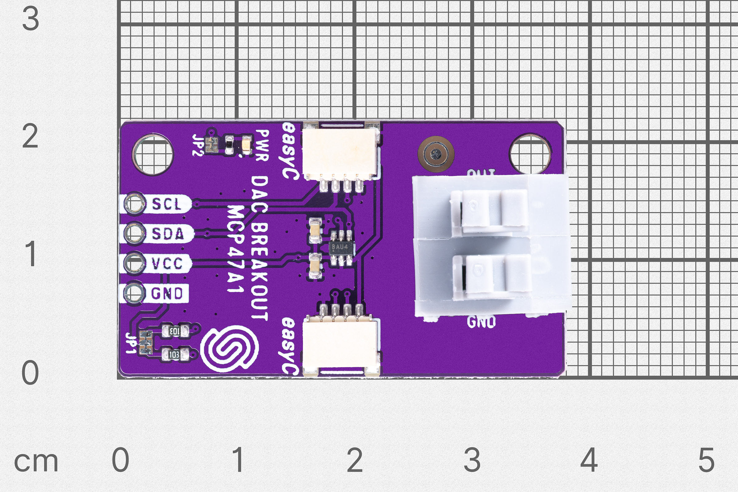 DAC 6-bit 1-channel MCP47A1 breakout-Actuators