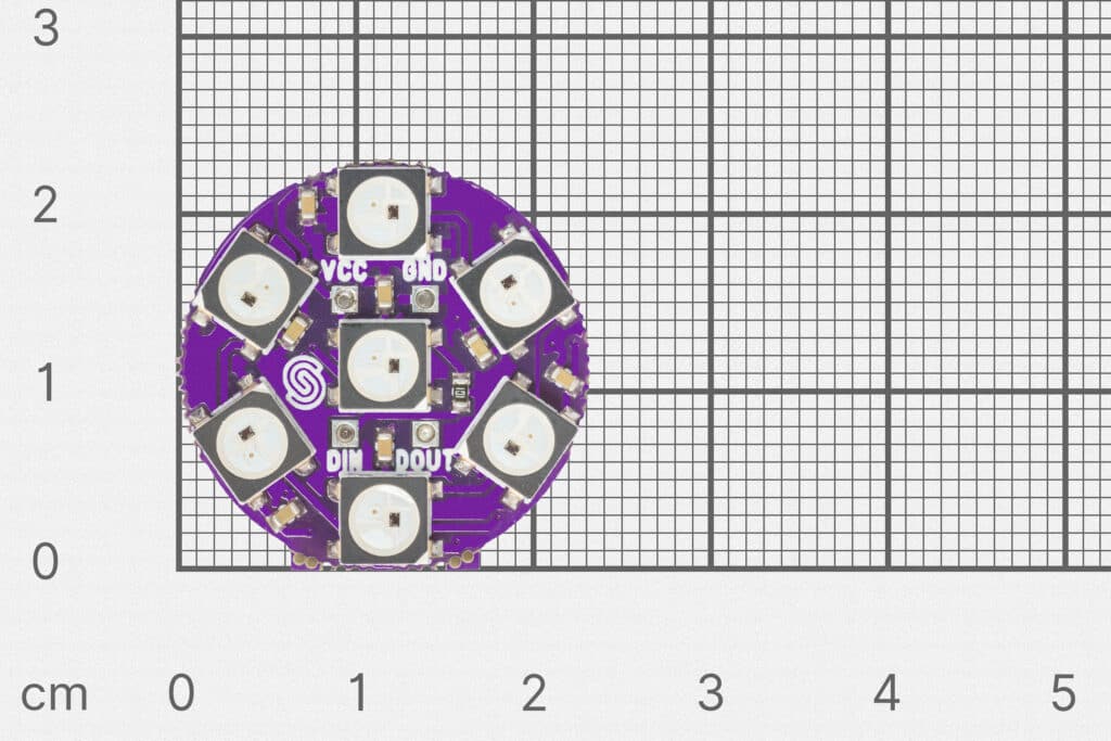 Smart LED WS2812B Ring7-Actuators