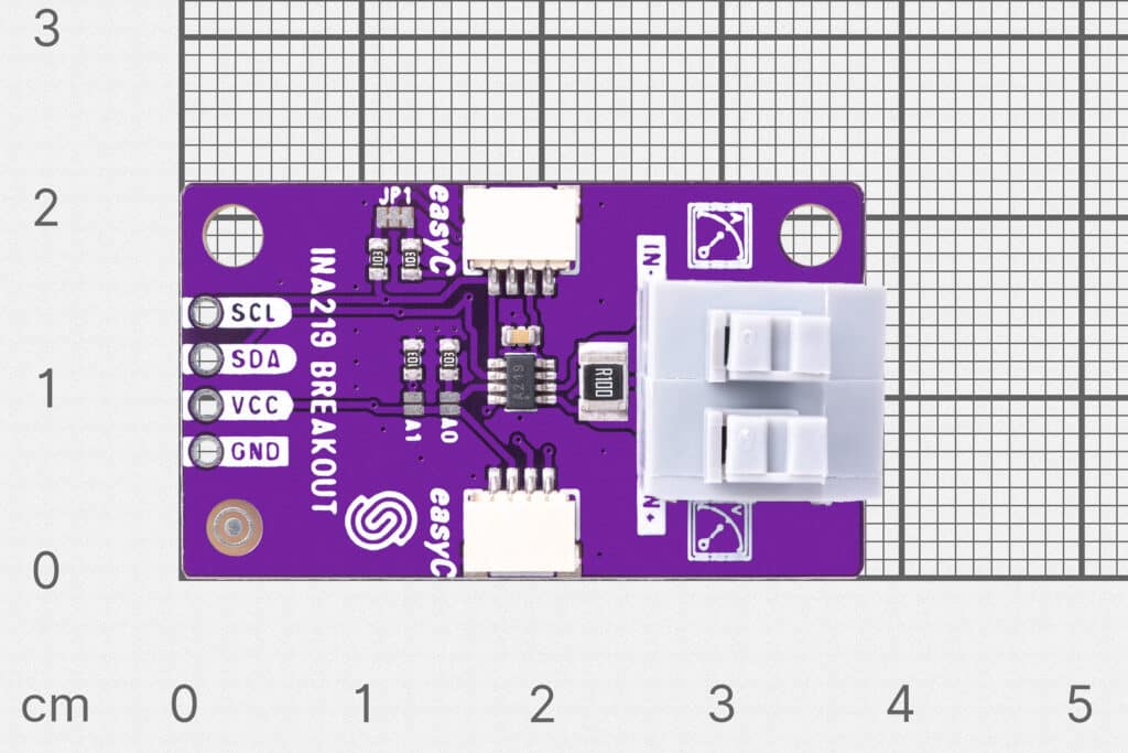 Voltage & current sensor INA219 breakout-easyC