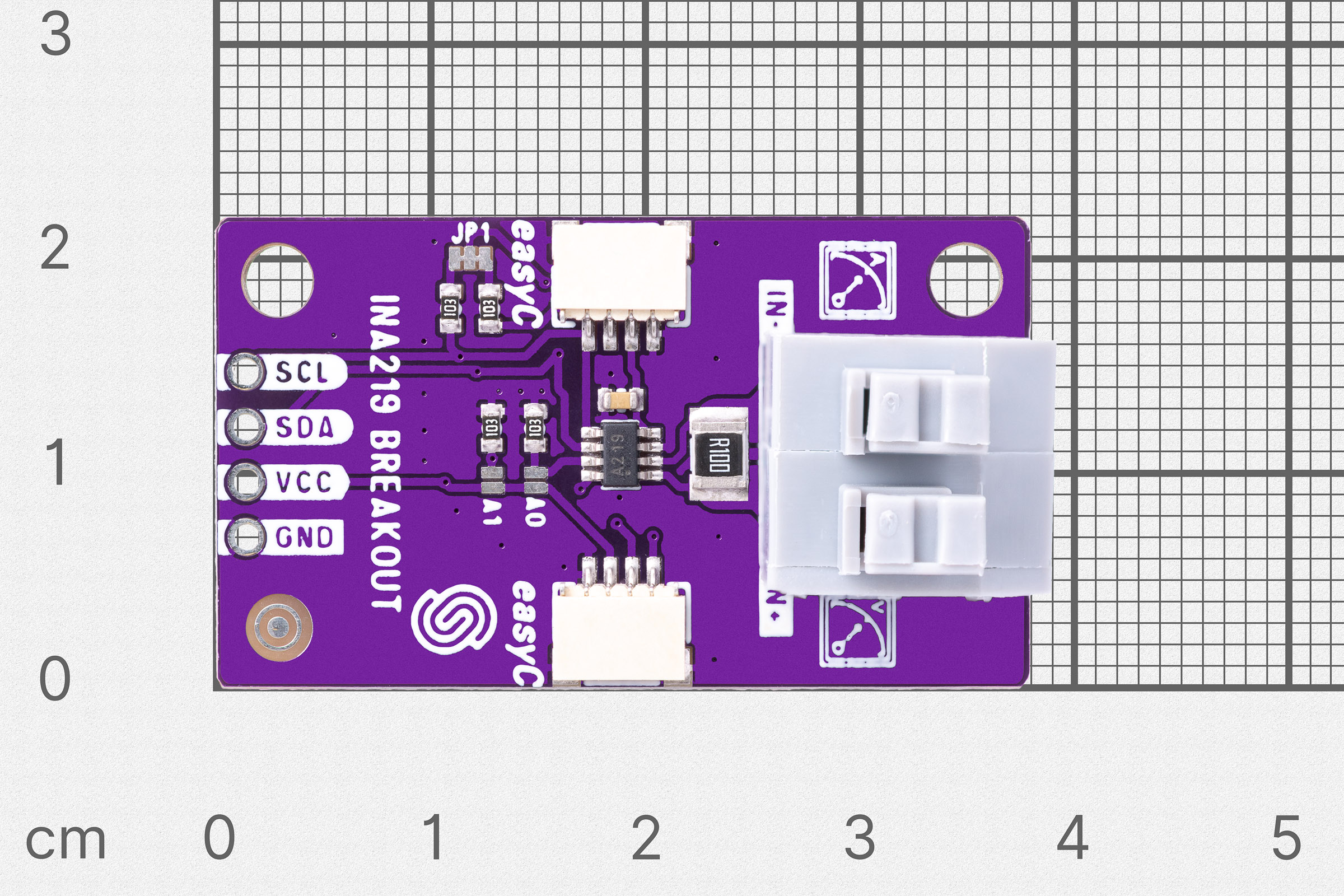 Voltage & current sensor INA219 breakout-easyC