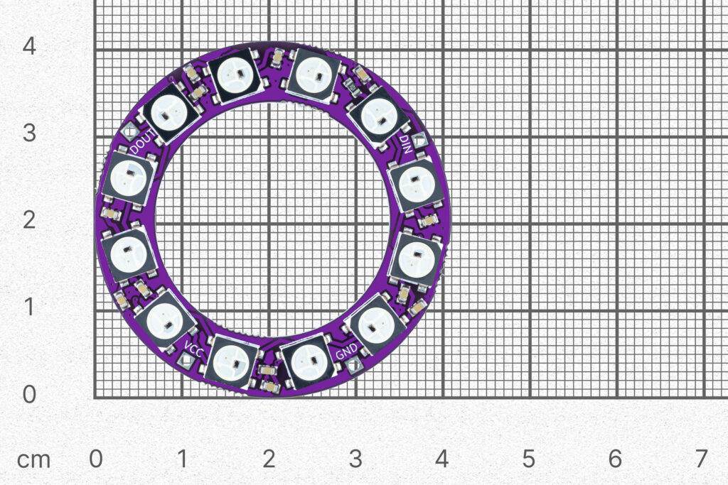 Pametni LED WS2812B Prsten12-Aktuatori
