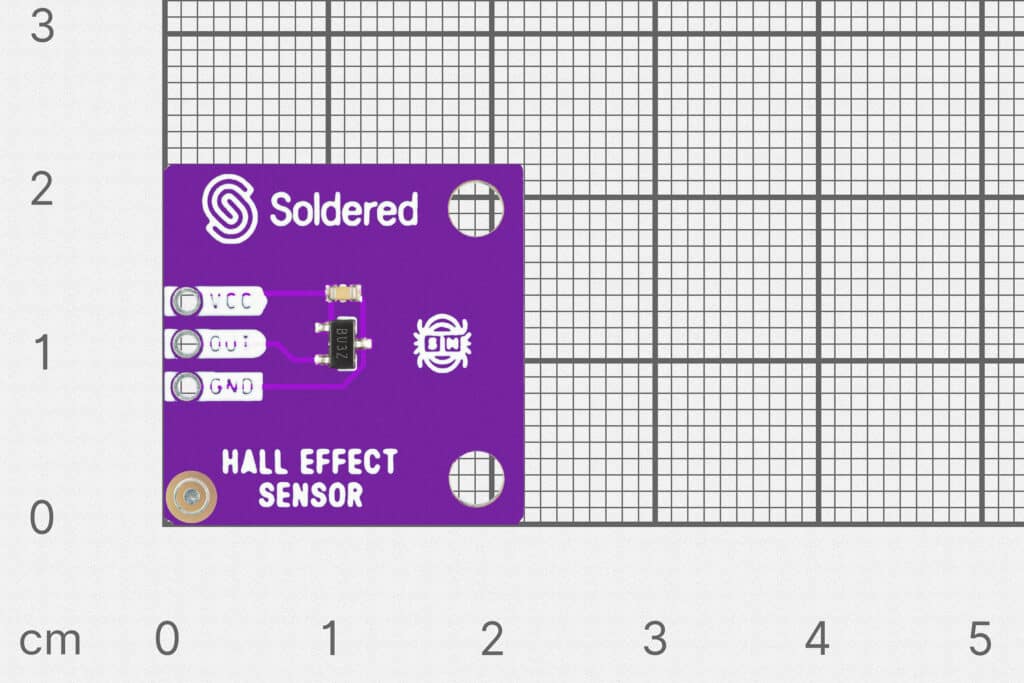 Hall effect sensor breakout with digital output-Movement & Proximity