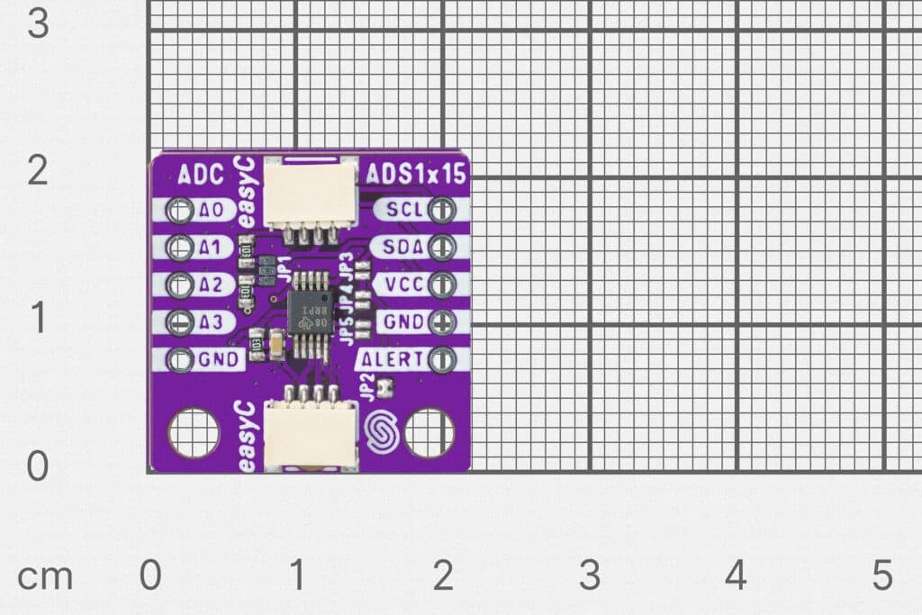 Analogno-digitalni konverter 12-bit ADS1015 4-kanalni s PGA-easyC