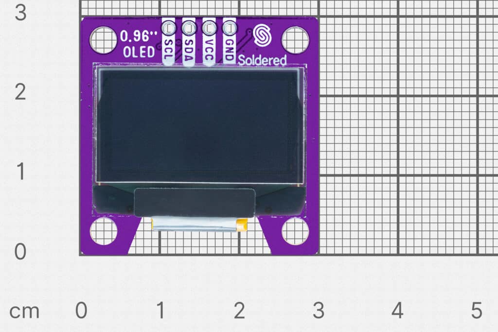 Display OLED I2C White 0.96" SSD1306-Actuators