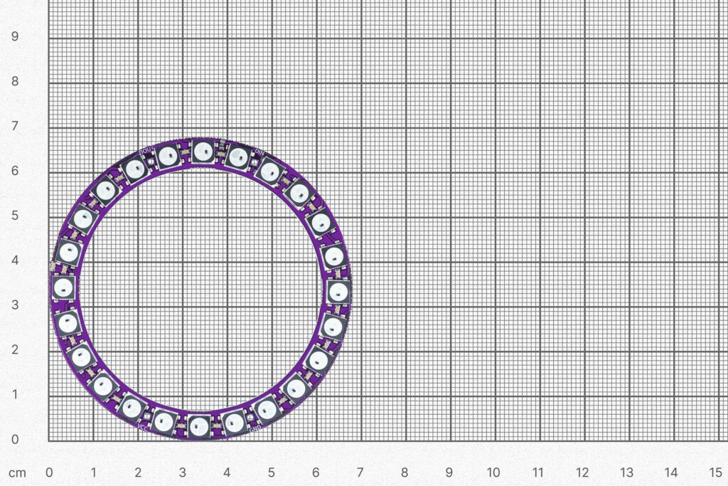 Intelligenter LED WS2812B Ring24-Aktuatoren