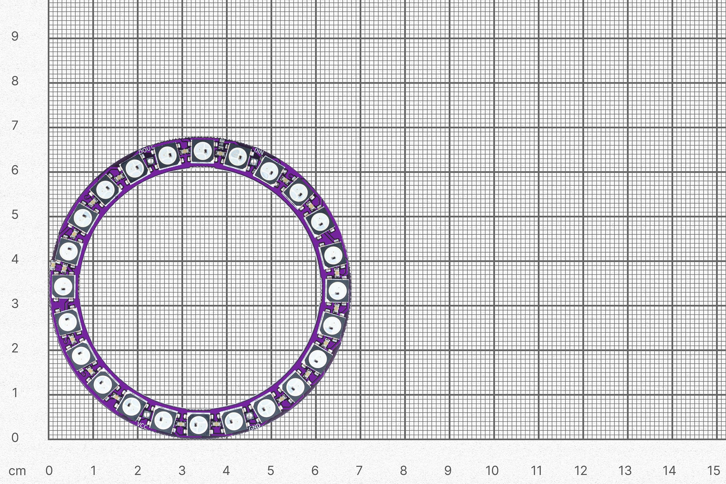 Intelligenter LED WS2812B Ring24-Aktuatoren