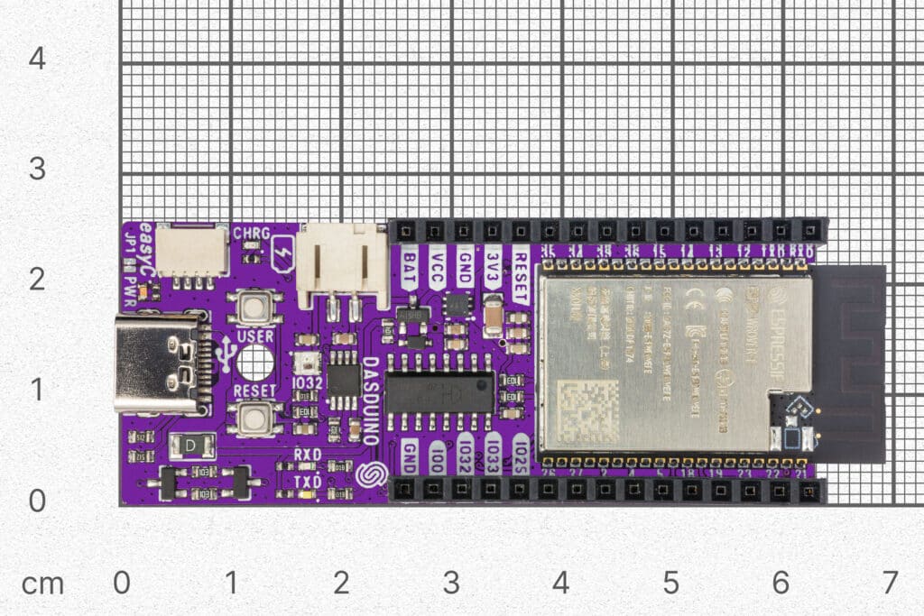 Dasduino CONNECTPLUS female headers (ESP32)-Dasduino & Arduino